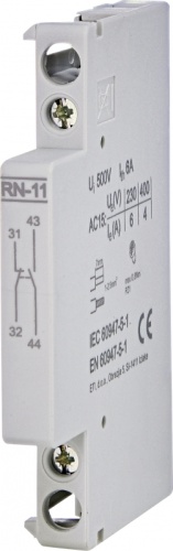 Блок- контакт RN-11 (1NO+1NC) (для типа RA/RD) | код 002464070 | ETI Блок- контакт RN-11 (1NO+1NC) (для типа RA/RD) | код 002464070 | ETI