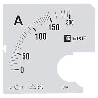 Шкала сменная для A961 150/5А-1,5 PROxima | код s-a961-150 | EKF