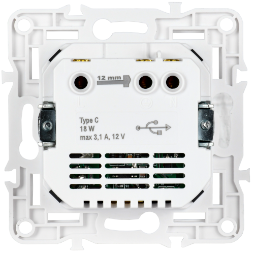 SKANDY Роз. с з/к/ш 16А с USB C 18Вт SK-R17G граф. IEK | код SK-R14-16-U14-018-K53 | IEK фото 3 SKANDY Роз. с з/к/ш 16А с USB C 18Вт SK-R17G граф. IEK | код SK-R14-16-U14-018-K53 | IEK фото 3