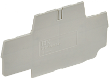 Заглушка для CP-ML 2 ур. 2,5мм2 серая IEK | код YCT23-00-2-K03-002-ZGL | IEK