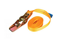 Ремень шириной 35мм, длиной 6м с храповиком для закрепления груза при перемещении/хранении до 5т | код 00-00007512 | КМП