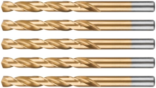 Сверло по металлу Cutop Profi с титановым покрытием, 9х125 мм (5 шт) | код 52-455 | FIT фото 5