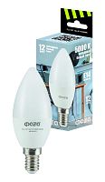 Лампа светодиодная LED 12Вт E14 5000K свеча 230/50 ФАZА | код 5038530 | JazzWay