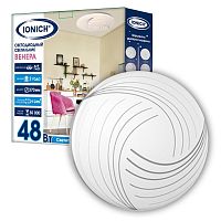 Светильник светодиодный декоративный ДВО IONICH 2218 ''Венера'' 48 Вт 3300 Лм 230 В 6500 К 350 мм IP20 | код 1752 | Universal