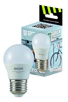 Лампа светодиодная LED 12Вт E27 5000K шар 230/50 ФАZА | код 5038653 | JazzWay