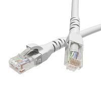 Патч-корд неэкранированный CAT5E U/UTP 4х2, LSZH, белый, 7.0м | код RN5EUU4570WH | DKC