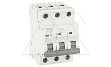 Авт. выключатель GYM8-3P-50B, 3P, 50A, хар-ка B, 4,5kA, 3M | код GYM83P50B | GEYA