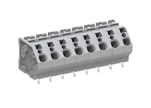 245303 Разъём серии МСS серия 245,шаг, углов.,7.5 мм, 3 конт., сеч. 4мм2, сер., шт | код 245303 | SUPU