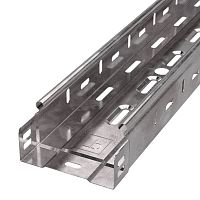 Лоток перфорированный Стандарт 100х50х3000 (1,0 мм) (6 м/уп) Промрукав | код PR16.2284 | ПРОМРУКАВ