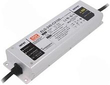 Источник питания AC-DC, 241.5Вт, IP67, вход 100…305В AC, 47…63Гц/142…431В DC, ККМ, выход 57...115В/2100мА, изоляция 3750В AC, в кожухе 244х71х37.5, -40…+85С (корпус) | код ELG-240-C2100 | MeanWell