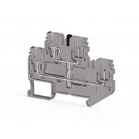 310 171, Четырехполюсная пружинно-зажимная клемма CTP 2,5-2FK (синий) | код 0.0.0.3.10171 | KLEMSAN