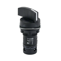 Переключатель на 2 положения, с возвратом, длинная ручка, 1NO+1NC, IP54, пластик MTB7-EJ45 | код 132709 | MEYERTEC