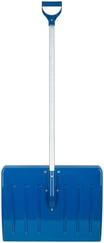 Лопата для уборки снега большая Профи 550х420х1350мм алюм. черенок; поликарбонат. FIT 68119 фото 3