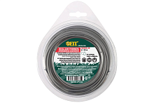 Леска для садовых триммеров армированная алюминием ''Круглая'' 3.0 мм х 15 м | код 78034 | FIT