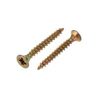 Саморез универсальный 3,0х25мм, желтый цинк, пакет (1000 шт/уп) KRANZ | код 1111-0325-2 | KRANZ