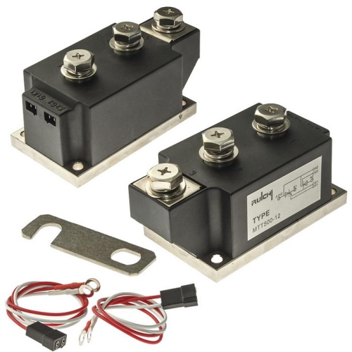 Тиристорный модуль силовой полупроводниковый RUICHI МТТ500-12, 500 А, корпус С-12 | код 62468 | Ruichi Тиристорный модуль силовой полупроводниковый RUICHI МТТ500-12, 500 А, корпус С-12 | код 62468 | Ruichi