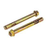 Болт анкерный с гайкой 10х50мм, пакет (4 шт/уп) KRANZ | код KR-01-3818-013 | KRANZ