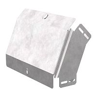 Угол вертикальный внешний 45 градусов с крышкой Стандарт 300х80 Промрукав | код PR16.0455 | ПРОМРУКАВ