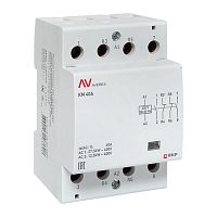 Контактор модульный КМ 40А 2NO+2NC 230VAC (3 мод.) AVERES EKF | код km-av-3-40-22-230V | EKF