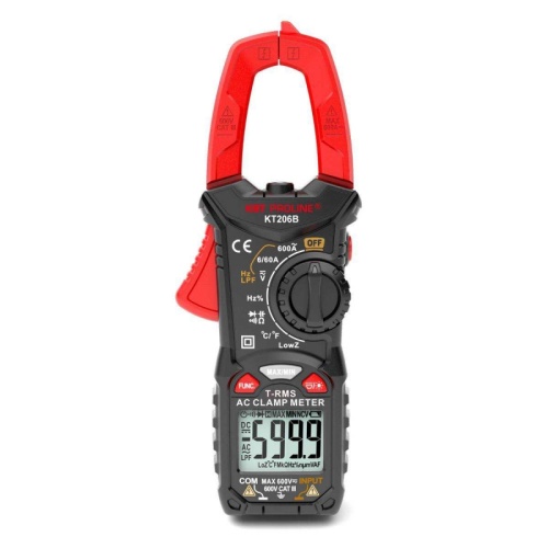 Токовые клещи цифровые KT206B PROLINE | код 79130 | КВТ Токовые клещи цифровые KT206B PROLINE | код 79130 | КВТ