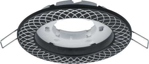 Светильник 93 075 NGX-R11-004-GX53 Сетка черн. хром. серебр. Navigator 93075