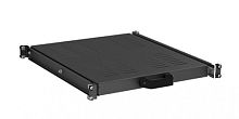 Полка выдвижная 19 1U, глубина 285мм IT-CQE, RAL9005 | код R5REIT6860B | DKC