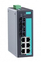 Коммутатор EDS-308-SS-SC-80 Ethernet Server 6 10/100BaseTx ports,2 single mode(15Km) 100Fx port, 80km | код 00-06033343 | MOXA