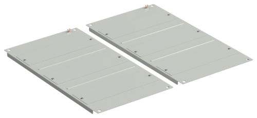 ITK LINEA S Панель основ. шкафа 800х1200мм сер. | код LS-BP35-800-1200 | ITK by IEK