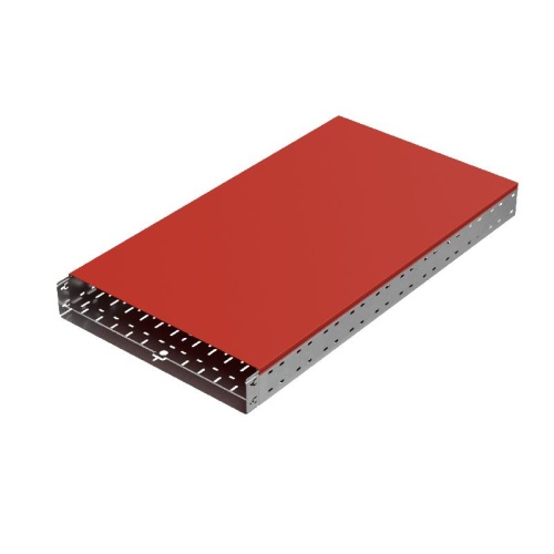 Крышка для лотка осн.600 L2000 сталь 1мм "ПЛЮС" KLplus600-1.0-2000 оцинк. КМ PL3070