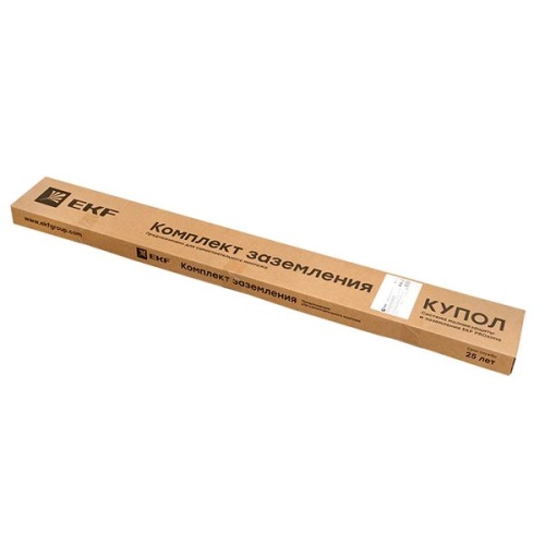 Комплект заземления 4,5м (стержни D=20мм) безмуфтовый HZ PROxima | код gc-24451 | EKF фото 2