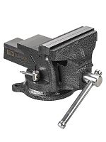 Тиски слесарные, поворотные, c наковальней, 125 мм, Рубин, TDM | код SQ1026-0132 | TDM