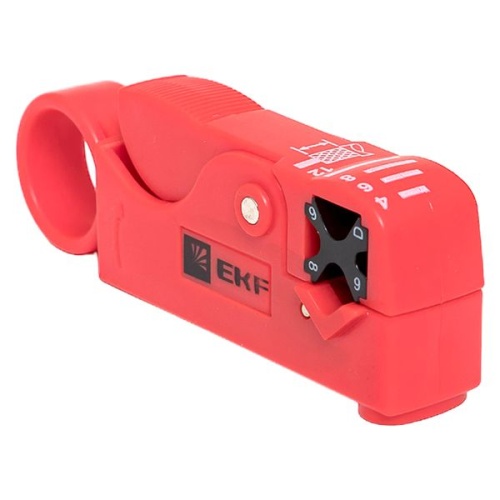 Инструмент для разделки и зачистки коаксиального кабеля TERACOM TRC-S10 EKF | код TRC-S10 | EKF фото 2