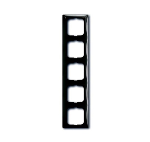 Basic 55 - Рамка на 5 постов (шато-черный, блистер) | код 1725-0-1510-00.00-07.02-01.00 | ABB Basic 55 - Рамка на 5 постов (шато-черный, блистер) | код 1725-0-1510-00.00-07.02-01.00 | ABB