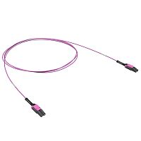 Патчкорд 2ОВ 50/125 OM4, LC Duplex Uniboot/LC Duplex Uniboot, 4м | код RNPCUL4AB04 | DKC