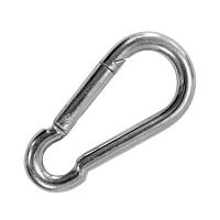 Карабин пожарный 8 мм (DIN 5299C) (1 шт/уп) Промрукав | код PR08.25077 | ПРОМРУКАВ