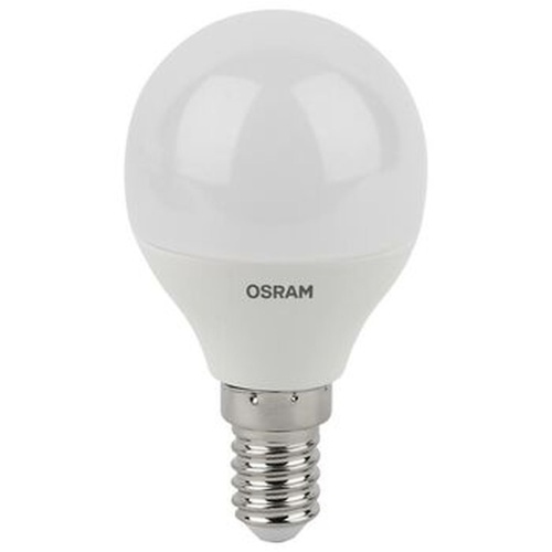 Лампа светодиодная LED Antibacterial P 5.5Вт шар матовая | код 4058075561533 | LEDVANCE