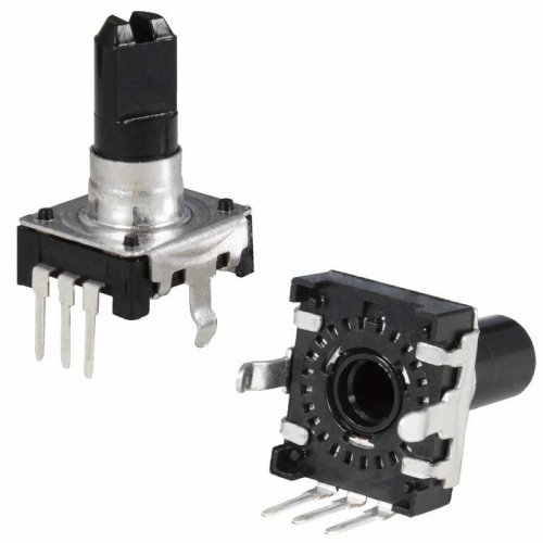 Энкодер инкрементальный двухканальный без переключателя RUICHI EC12E, 5 В, 24 импульса, длина вала 15 мм от корпуса, пластик | код 115427 | Ruichi Энкодер инкрементальный двухканальный без переключателя RUICHI EC12E, 5 В, 24 импульса, длина вала 15 мм от корпуса, пластик | код 115427 | Ruichi