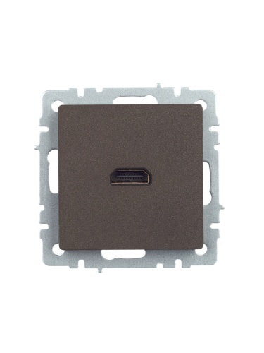 BRITE Розетка HDMI РHDMI-0-БрТБ темная бронза | код BR-H10-K45 | IEK фото 5 BRITE Розетка HDMI РHDMI-0-БрТБ темная бронза | код BR-H10-K45 | IEK фото 5
