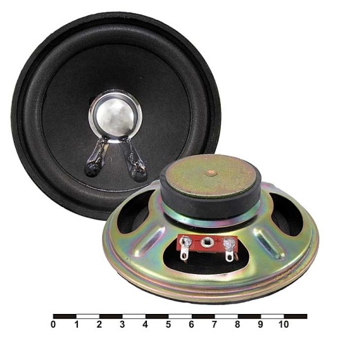 Акустический динамик RUICHI YD103-58P, 4 Вт, 8 Ом | код 81672 | Ruichi Акустический динамик RUICHI YD103-58P, 4 Вт, 8 Ом | код 81672 | Ruichi