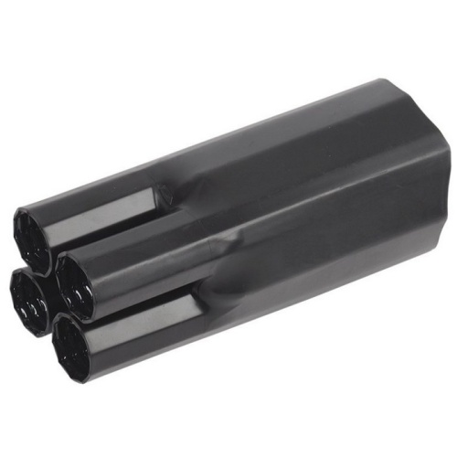 Термоусаживаемая перчатка изолирующая RUICHI на 4 жилы, диаметр 50/25 мм, с клеевым слоем | код 110908 | Ruichi