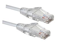 Патч-корд CAT6A SLIM-LINE U/UTP LSZH Белый 10м | код 21S-UA-10WT | Eurolan