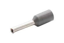 Наконечник штыревой втулочный изолированный НШВИ 0,75-8 цвет серый | код NSHvI-0,75-8-G | Engard