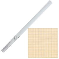 Бумага масштабно-координатная, рулон 878 мм х 10 м, оранжевая, STAFF, 122811 | код 122811 | STAFF