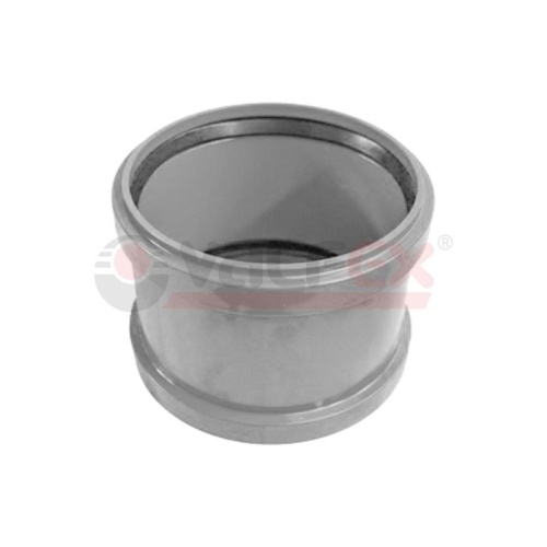 Муфта двухраструбная 75мм вн. канализация (соединительная с перегородкой) (150) | код 20105075 | VALFEX