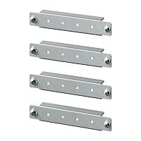 Горизонтальные дверные рейки для навесных корпусов, ширина одностворчатой двери 200 мм, 4 шт. | код R5STPE20-1 | DKC