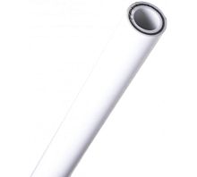 Труба полипропиленовая армированная стекловолокном PPR-FB PPR-FB PN25 32 х 5.4 мм хлыст 4м белая | код 9250032054 | Политэк