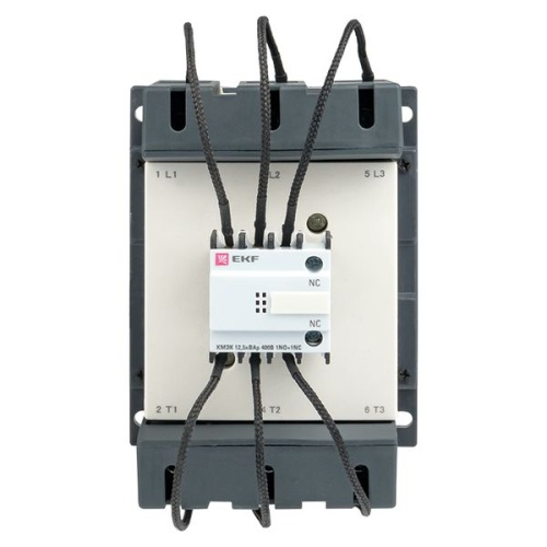 Контактор для конденсатора КМЭК 50квар 400В 2NО+1NC PROxima | код ctrk-s-110-50-400 | EKF фото 3