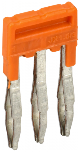 Перемычка гребенчатая для CP 1,5мм2 3PIN IEK | код YCT20-00-K03-001-EC-3P | IEK