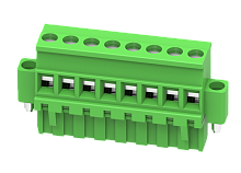 MC-RE5.08V12C-K-0001 Разъём гнездовой MC,шаг 5.08мм,12 конт. с винт.,зел., шт | код MC-RE5.08V12C-K-0001 | SUPU
