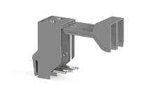 422 039, Клеммник 2-х полюсный для трансформатора, винт.зажим, 10 мм.кв., (серый), TRV 10 | код 0.0.0.4.22039 | KLEMSAN